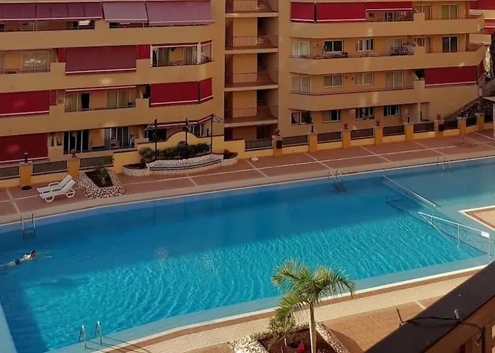 Con Vista Al Mar Y Piscina En Puerto Santiago Tenerife Apartmán Puerto de Santiago (Tenerife)