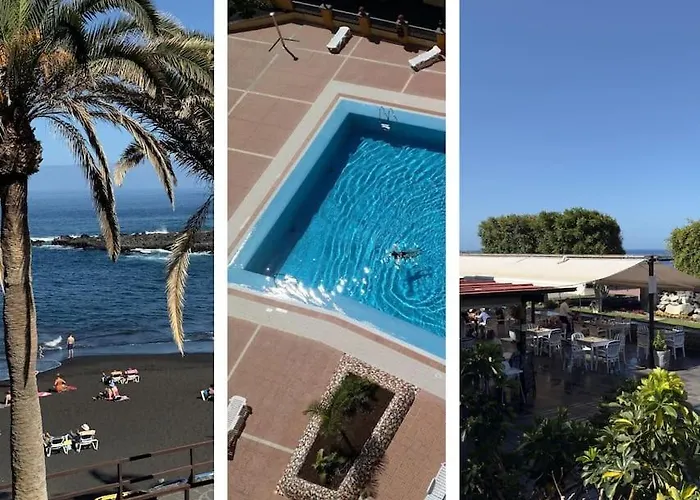 Apartamento Con Vista Al Mar Y Piscina En Puerto Santiago Tenerife *